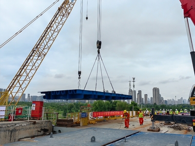 武漢長豐橋提升改造工程全線貫通，市政建設(shè)再譜新篇